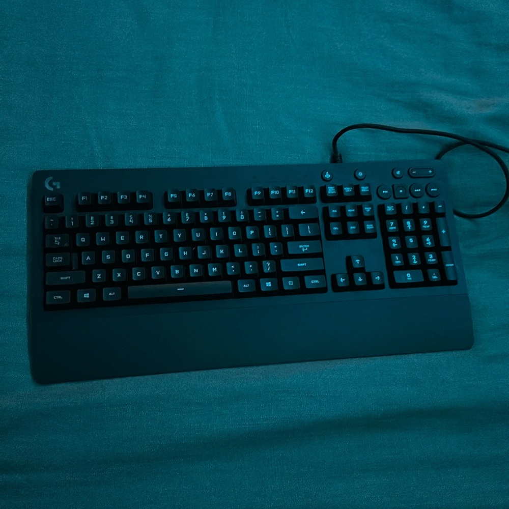 logitech keyboard wirered g213